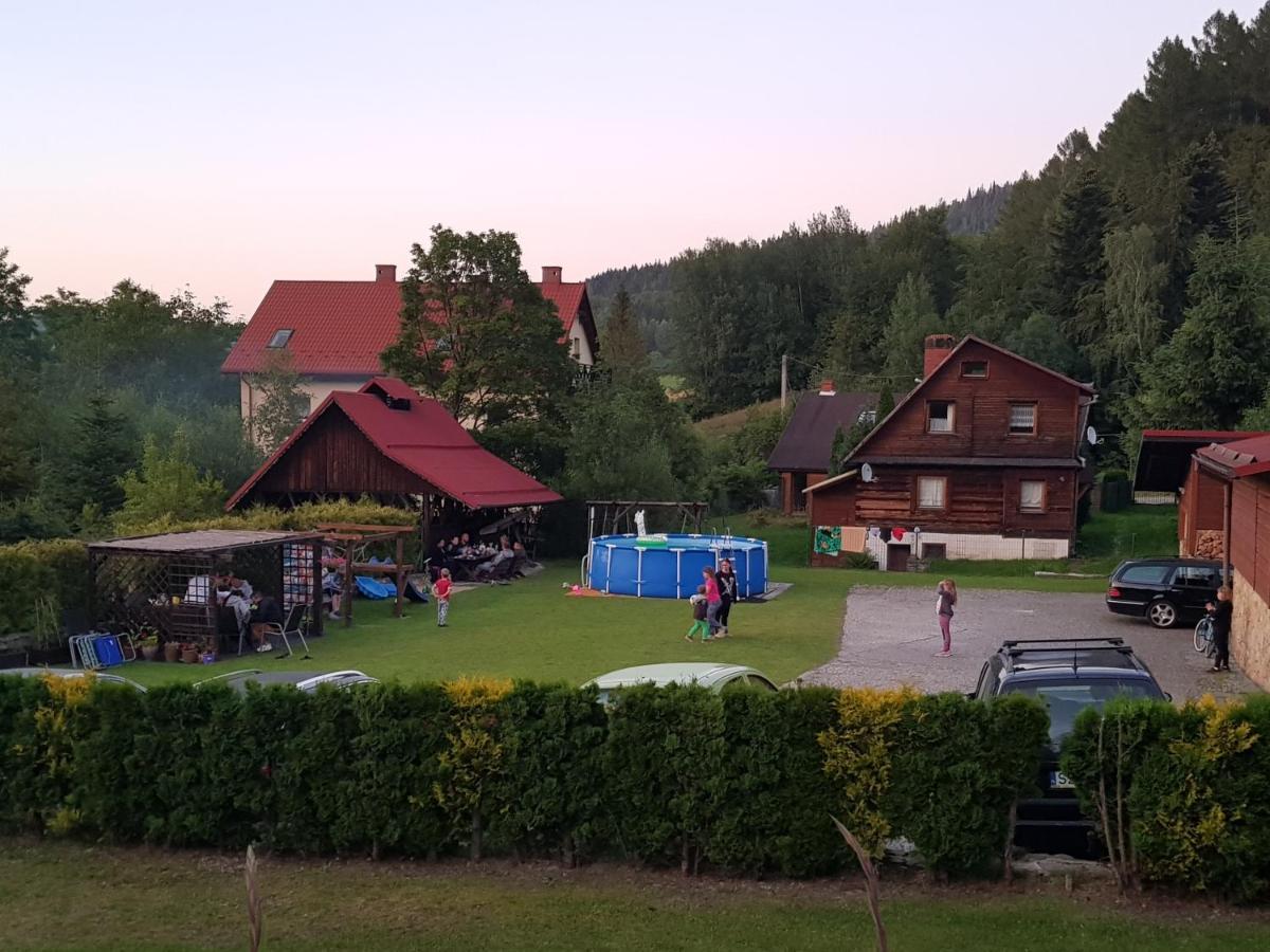Dom Wypoczynkowy Pod Polanka Korbielów Exteriör bild